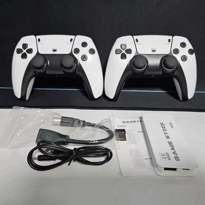 Konsola do gier 128G Game Stick M15 4K Video TV Bezprzewodowe gamepady Gra wideo 64G 40000+/50000+ Klasyczne gry arcade HD Dla dwóch graczy