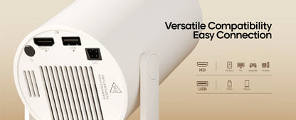 Projektor Magcubic HY300 Pro+ 4K Android 11 290ANSI przenośny Wi-Fi 6 BT5.4 kino zewnętrzne głośnik 5 W HiFi obsługa 720P HD