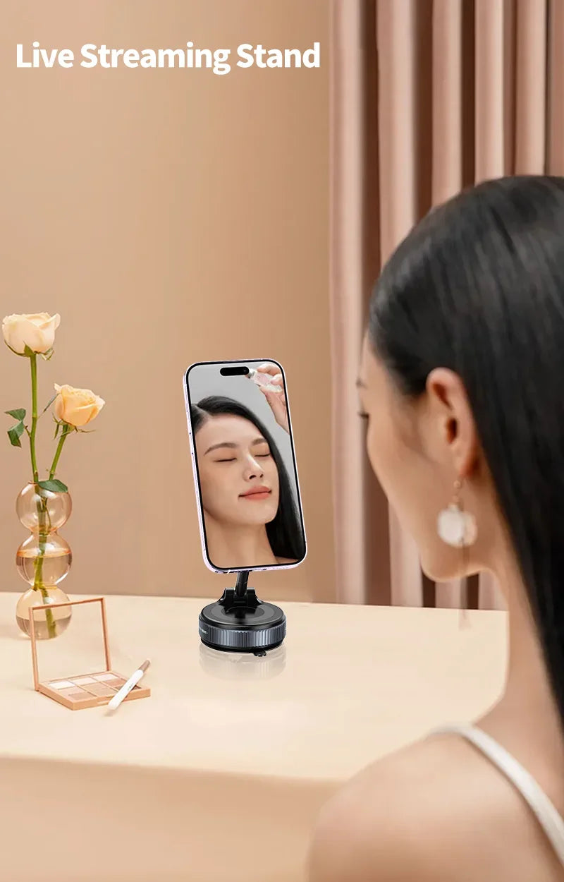 Magnetyczny uchwyt na telefon Xiaomi z przyssawką, regulowany 360°, z mocną przyssawką, do nawigacji samochodowej, uniwersalny